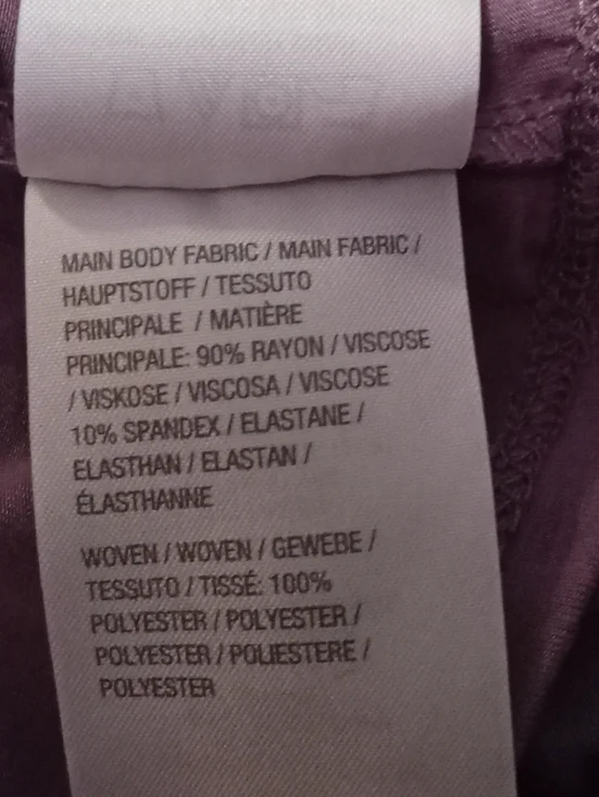 LOGO Purple Open Front Cardigan Lightweight - Picture 4 of 7